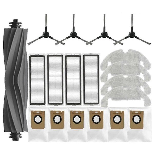 Bot D10s Plus or D9 Robot Vacuum Spare Parts Main Side Brushes Mop Cloths HEPA