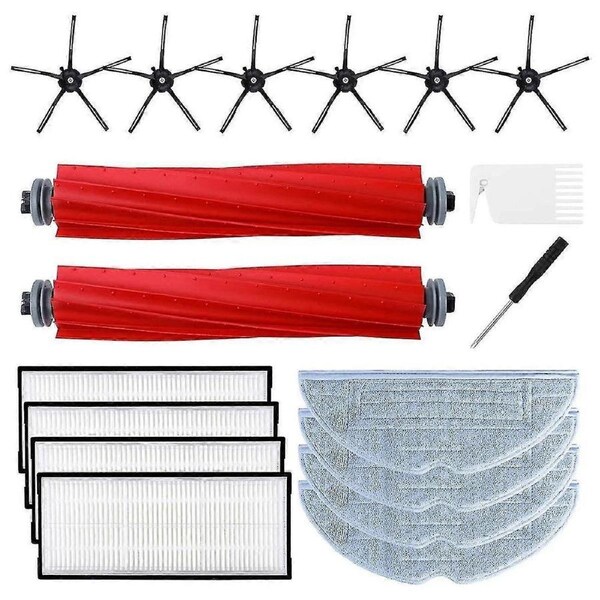 S7 S7+ Plus Maxv Pro Ultra Vacuum Cleaner Main Side Brushes Hepa Filters Mop C