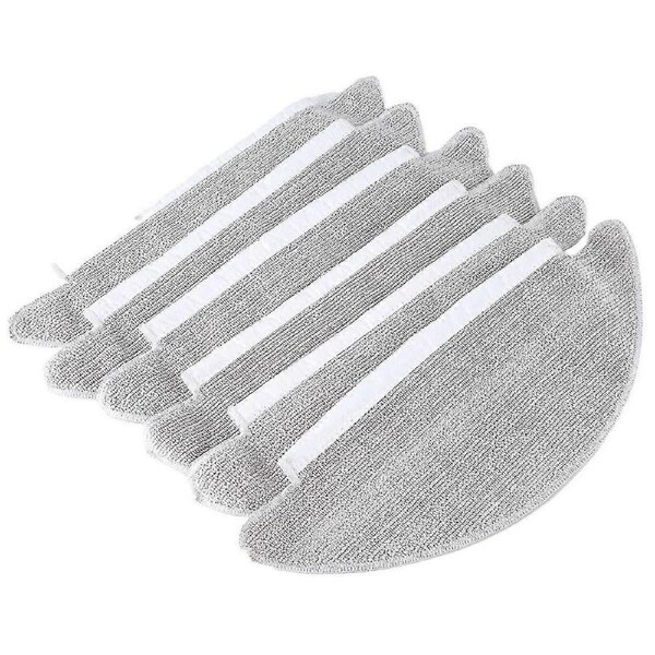 6Pcs Mop Cloths for V5 or Pro Wipes Rags Accessories Vacuum Cleaner Replacement
