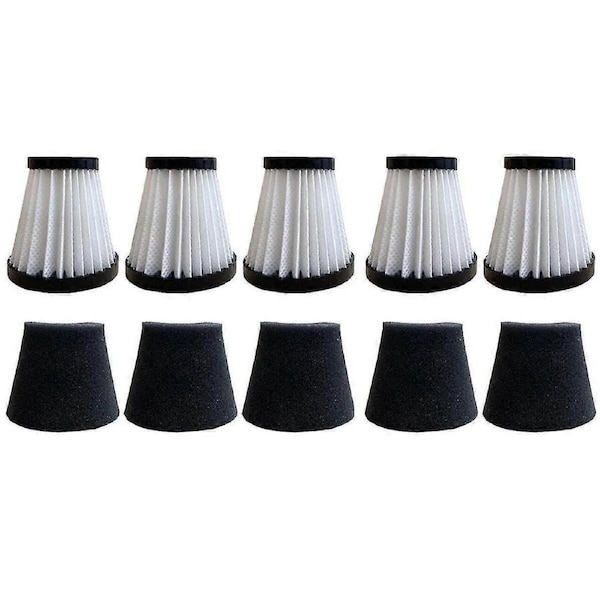 5 Pack Replacement Filter Compatible for Dirt Devil Scorpion Handheld Vacuum