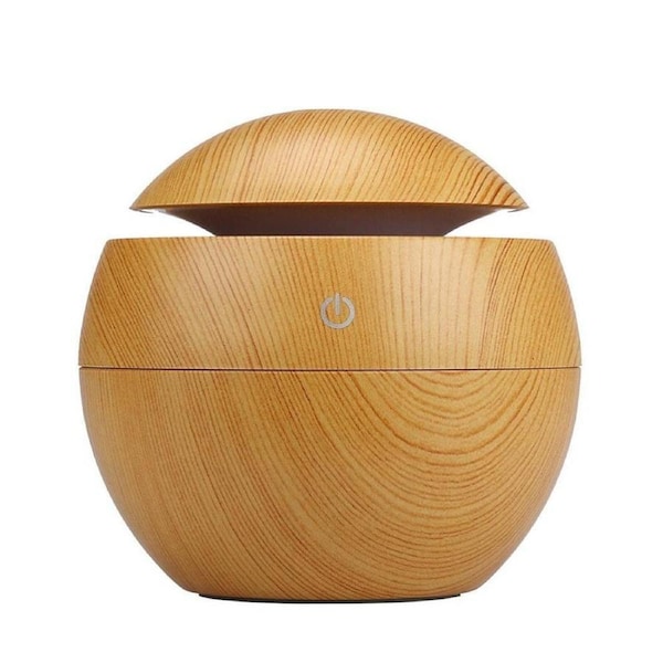 100ml USB Electric Aroma Diffuser with 7-Colour LED Light
