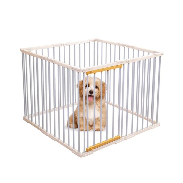 TOPET Portable Pet Dog Playpen Enclosure Cage Puppy Play Pen 8/10/12/14/16 Panels - New Design 8 x Panels