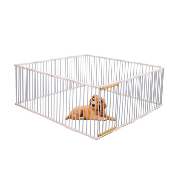TOPET Portable Pet Dog Playpen Enclosure Cage Puppy Play Pen 8/10/12/14/16 Panels - New Design 16 x Panels