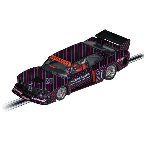 Carrera BMW 320 Turbo Flachbau Oppitzhauser #20 Slot Car Kids Toy Black 8y+