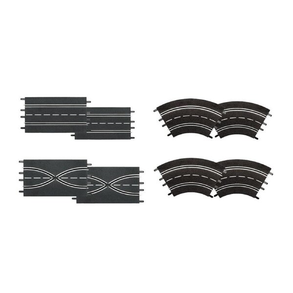 8pc Carrera Track Set No1 Slot Car Racing Accessory Kids/Children Toy 8y+
