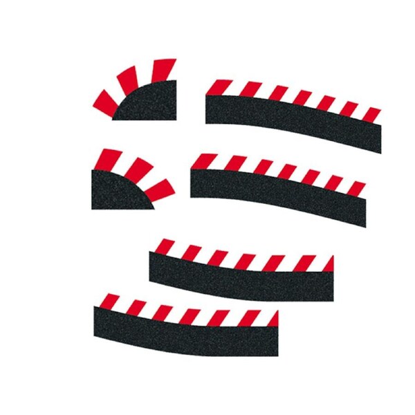 6pc Carrera Shoulders for Digital Chicane Slot Car Accessories Kids/Child 8y+