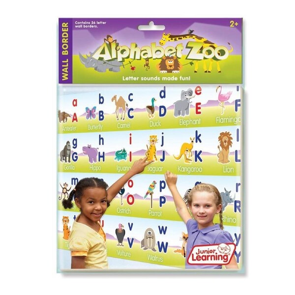 Alphabet Zoo Wall Border