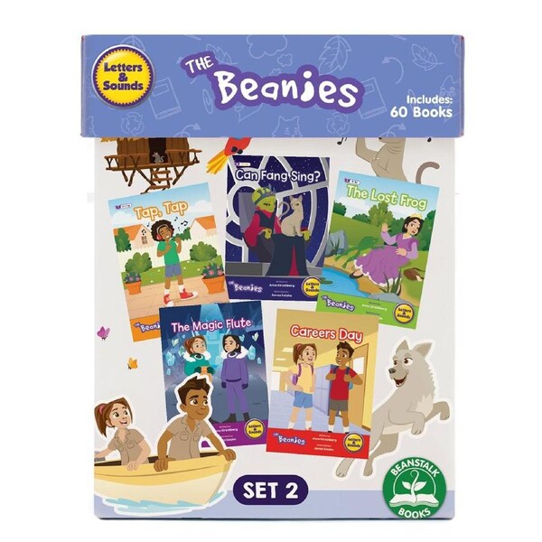 The Beanies Hi-Lo Diversity Decodable Boxed Set 2