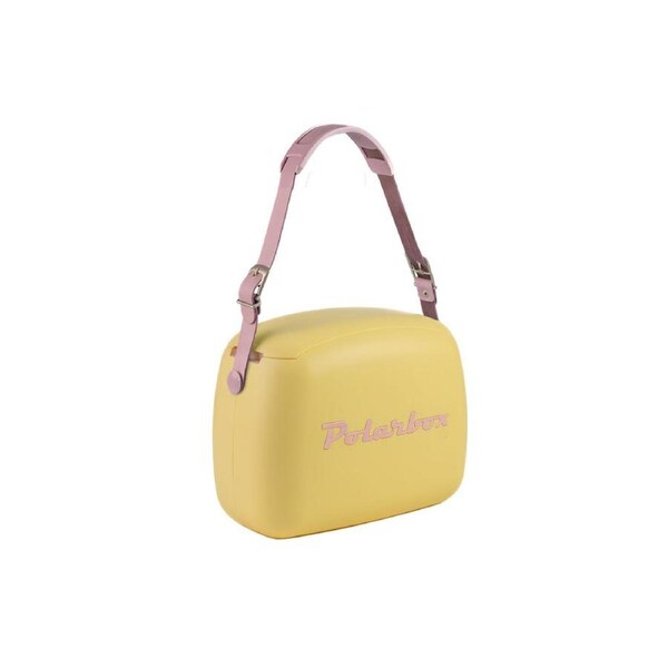 Polarbox Pop 6L Carry Storage Cooler Bag w/ 2x Lunch Food Container Yellow