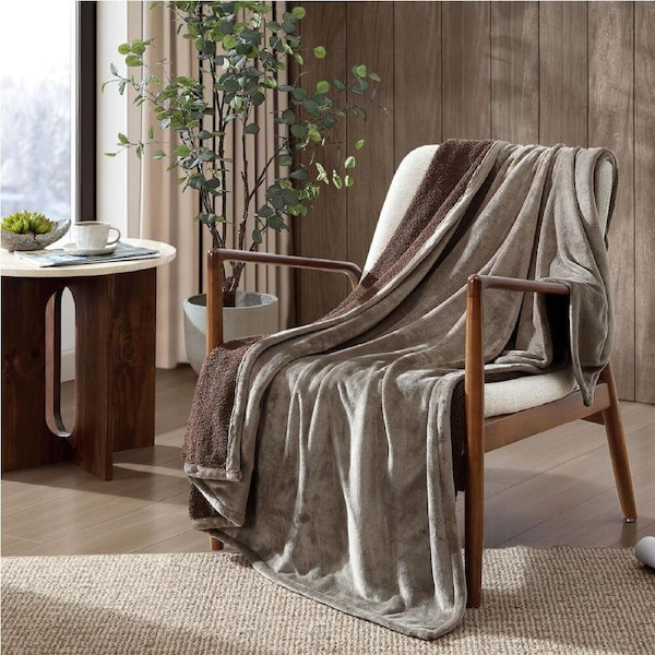 Ardor Boudoir 130x170cm Room Bed Blanket/Throw Jasper Boucle Brown