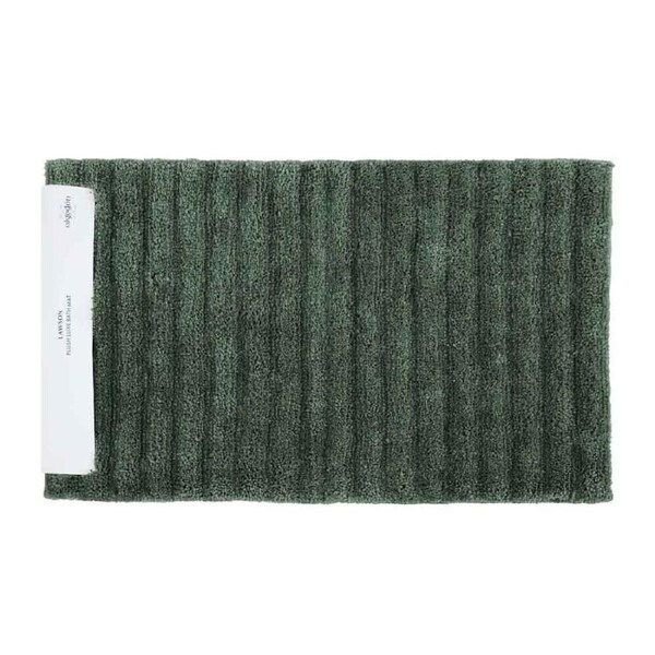 Algodon Polyester Lawson Plush Bath Runner Non-Slip Soft Mat Thyme 50x100cm