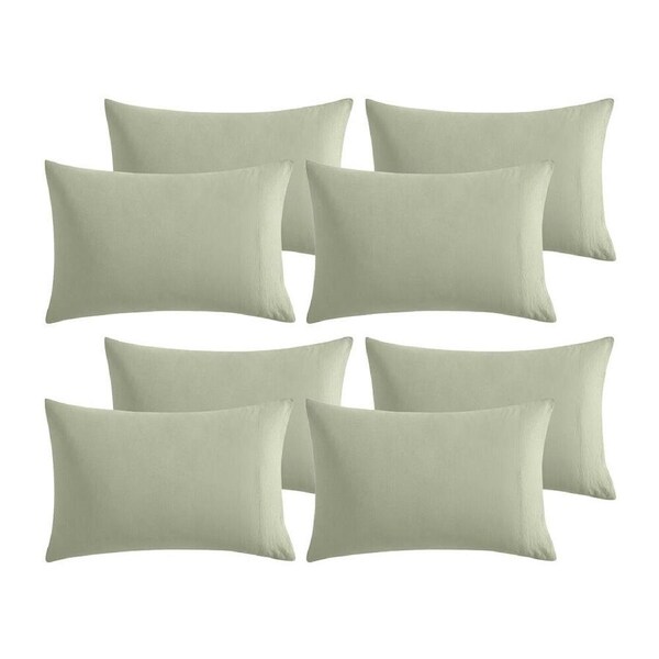 16pc Ardor Boudoir Waterproof Microfibre Pillowcases Cushion Cover Green 48x74cm