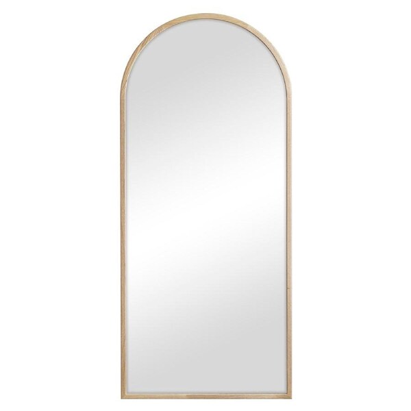 Cooper & Co. Oakleigh 180cm Arch Solid Oak Mirror Natural