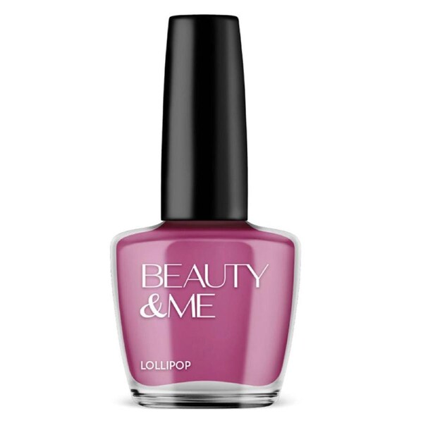 Beauty & Me Nail Polish 12ml - 108 'Lollipop' Deep Purple