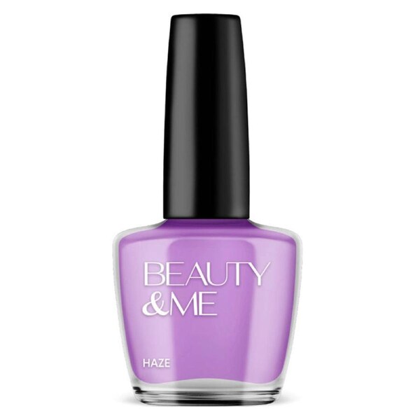 Beauty & Me Nail Polish 12ml - 101 'Haze' Light Purple