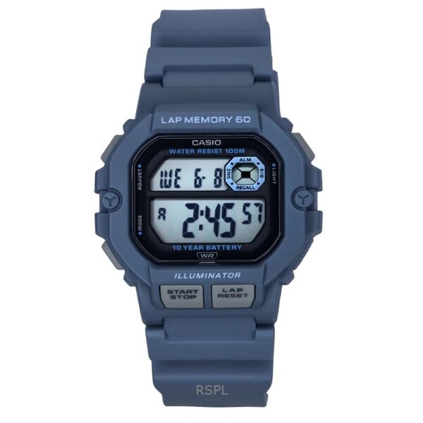 Casio Standard Digital Resin Strap Quartz WS-1400H-2AV 100M Men's Watch