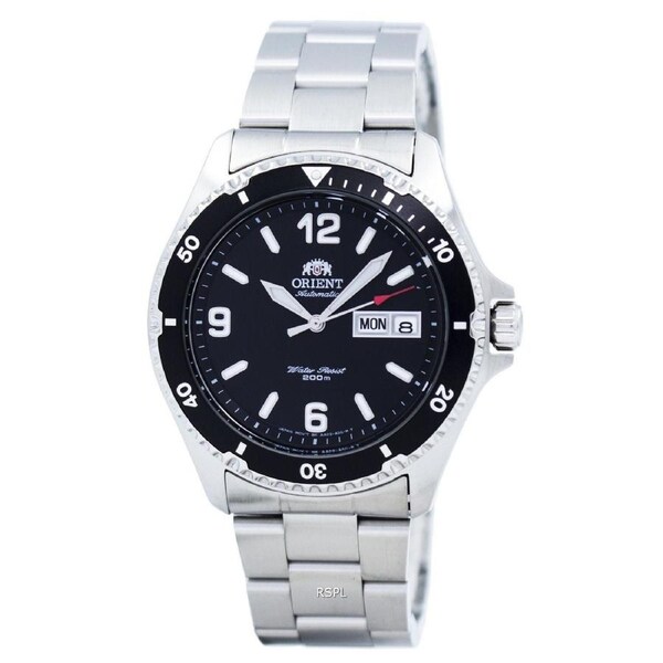 Orient Diver Mako II Black Dial Stainless Steel Automatic FAA02001B9 Mens Watch