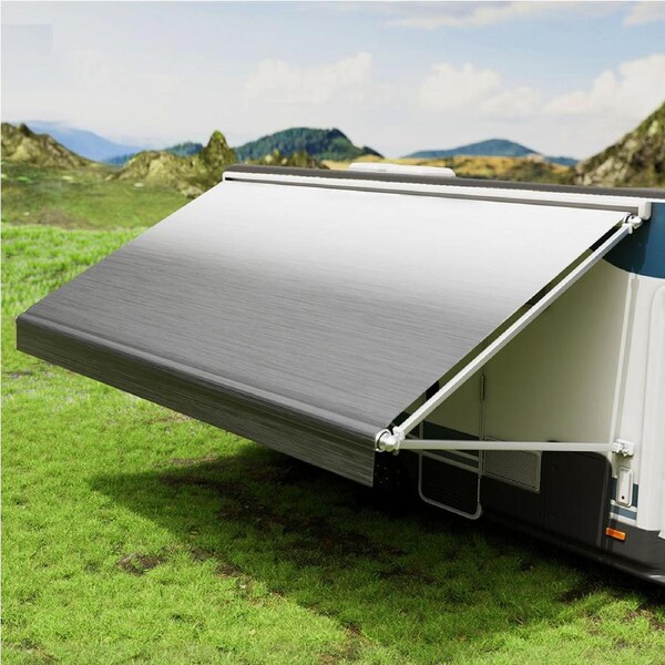 Manan 18Ft RV Awning Fabric Caravan Grey