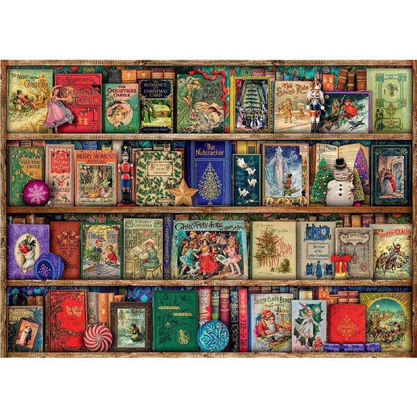 Ravensburger - The Christmas Library Puzzle 1000pc