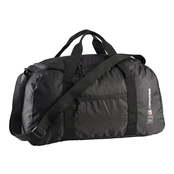 Caribee Folding Duffle Bag 37L Black 1212