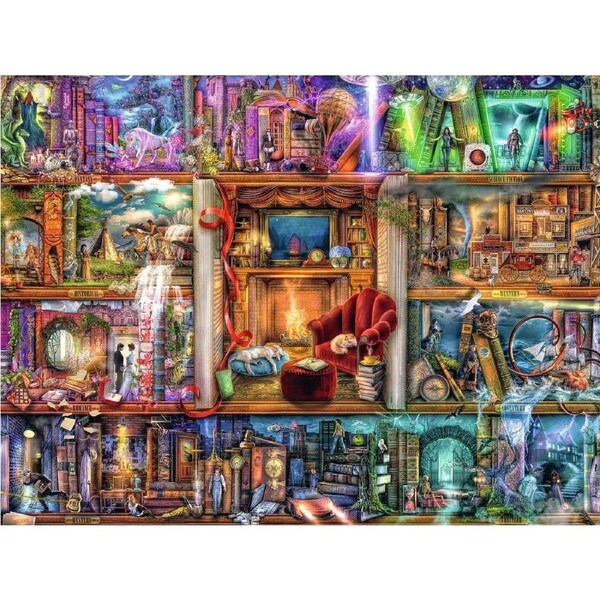 Ravensburger - The Grand Library Puzzle 1500pc