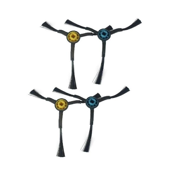 JOYBUY 4pcs Side Brushes for W11 Robot Vacuum Cleaner - Cleaning Tool Accessories