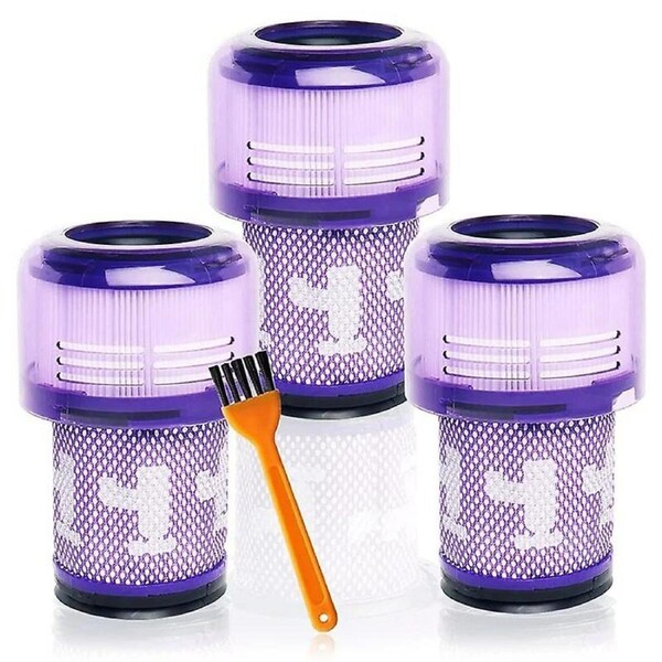 JOYBUY 3-Pack Filter for Dyson V12 Detect Slim & V12 Slim - Compare to Part 971517-01