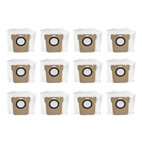 JOYBUY 12pcs Dust Bags for Robot Vacuum X20+/X20 Plus - Replacement Accessories
