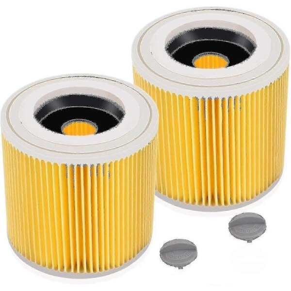 JOYBUY 2-Pack Cartridge Filters for WD3 Premium WD2 WD3 WD3P MV2 MV3 - Part 6.414-552.0