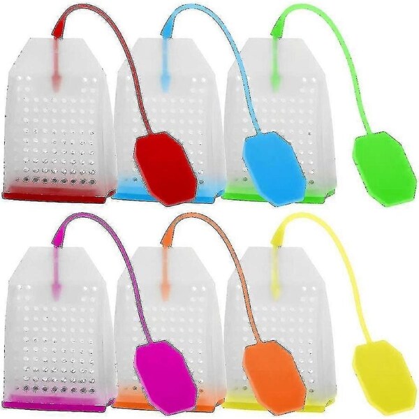 JOYBUY 6 Pieces Of Silicone Tea Infuser, Reusable Tea Bag Filter