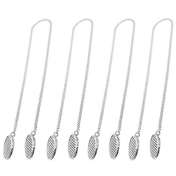 JOYBUY 4 Pcs Napkin Chain Napkin Holder Napkin Clips Chain Flexible Lanyard Neck Strap For Seniors Older A