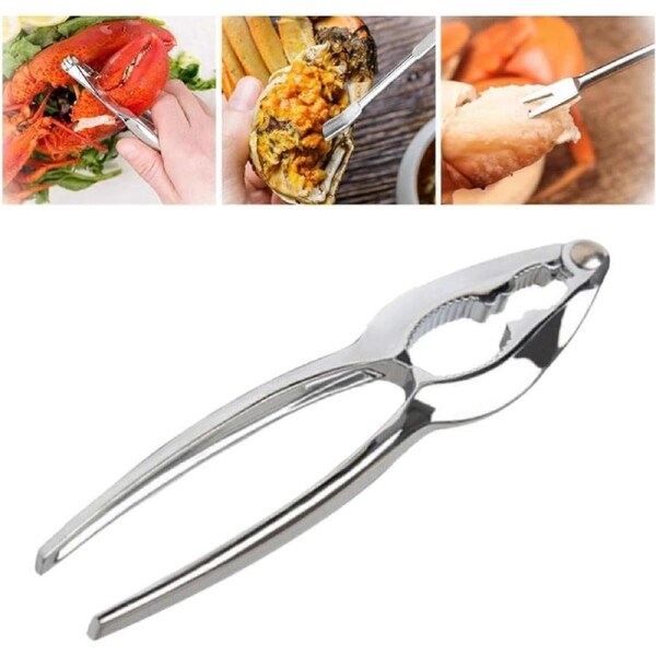 JOYBUY Crab Crackers and Tools Seafood Tool Set, Multifunctional Crab Leg Crackers, Crackers, Lobster, Seafood and Cracker Tools Clip