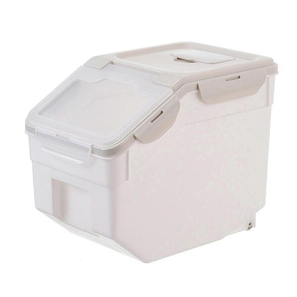 JOYBUY 10kg/15kg Multi-function Sealed Insect-proof And Rice Storage Box