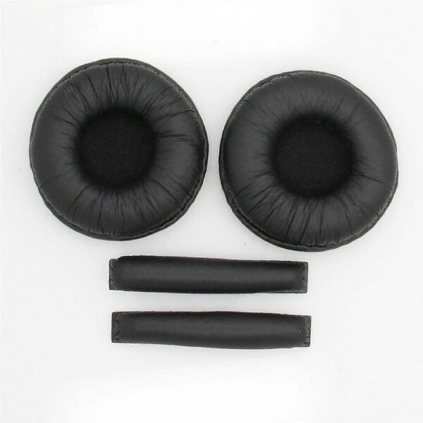 JOYBUY Headband Cover And Ear Cushion Pads Compatible With Sennheiser Px100/px200 - Black