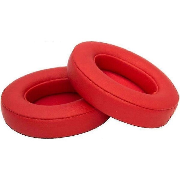 JOYBUY Ear cushions Ear cushions compatible with Beats by Dr. Dre Studio 2.0 / Beats Studio 3.0 Protein leather (red)P20211224944