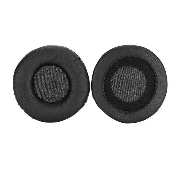 JOYBUY A Pair of Universal Black Cotton Replacement Earphone Ear Pads Cushion for 75mm Headphone