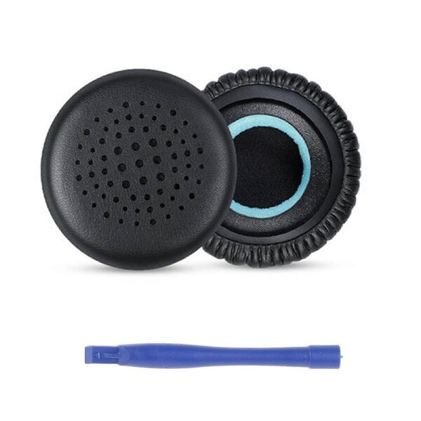 JOYBUY Replacement Leather Ear Pads Cushion Cover Earpads for Jabra Evolve 20 20se 30 30II 40 65 Headset