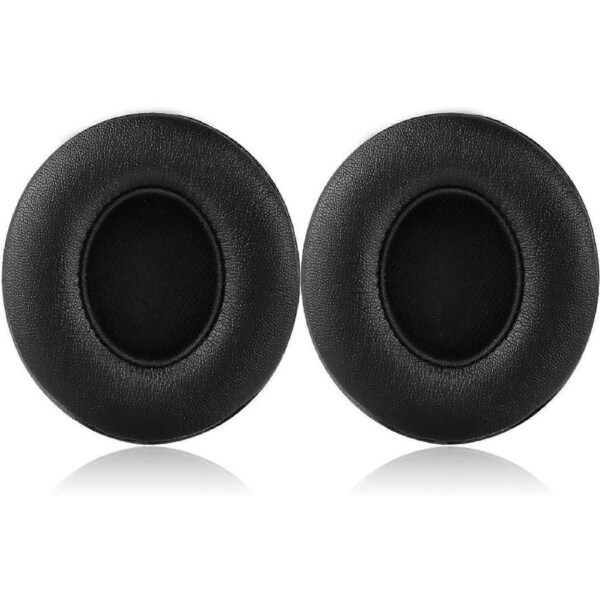 JOYBUY Solo 2 Wired Replacement Earpads - Ear Cushion Pads with Protein Leather and Memory Foam for Beats Solo2 Wired On-Ear Headphones by Dr. Dre ONLY (DO