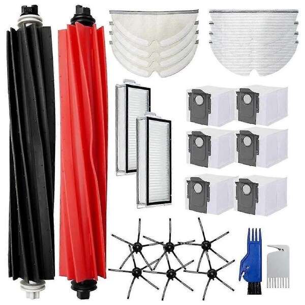 For Floor 3 Station Robot Vacuum Cleaner Main Side Brush Mop Cloth Accessorie