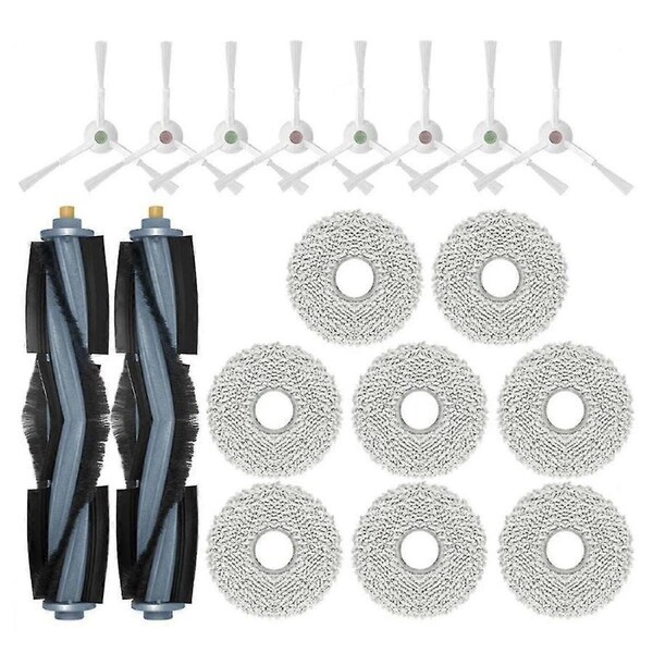 Main Brush & Mop Cloth for Floor 3 Station Robot Vacuum Cleaner