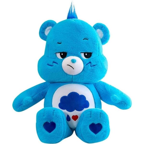 Care Bear,Plush Baby Teddy Bear Stuffed Animal Toys for Children, Soft Teddies Suitable for Girls and Boys Aged 3 Years (Blue)