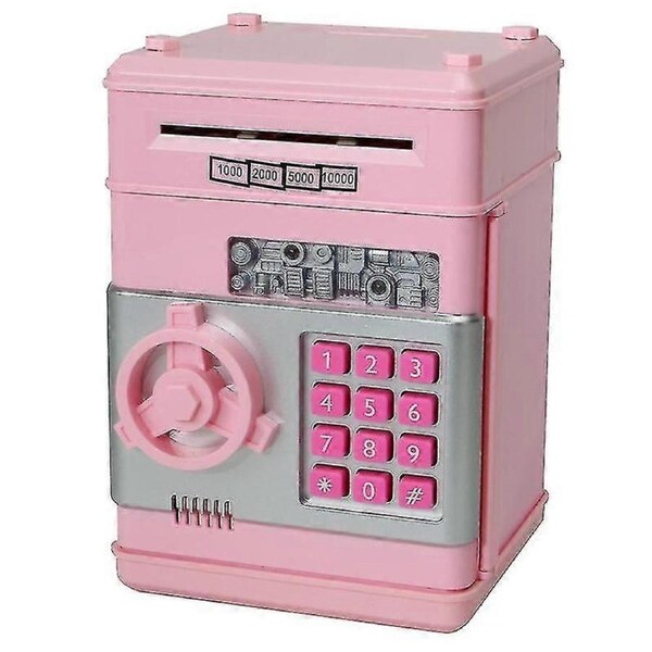 Children Money Saving Bank Deposit Box Intelligent Voice Mini Safe And Coin Vault For Kids