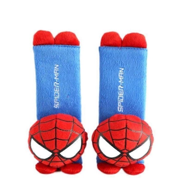 SBSG Cute doll car seat belt cover shoulder pad children's car interior plush seat belt shoulder cover (pair)