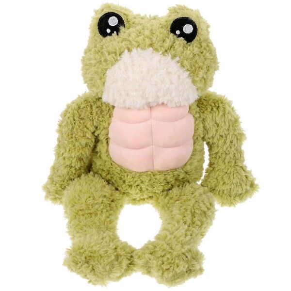 Super Soft Frog Plush Stuffed Animal Plush Muscle Frog Plush Toys Kawaii Frog Plush Toy for Kids