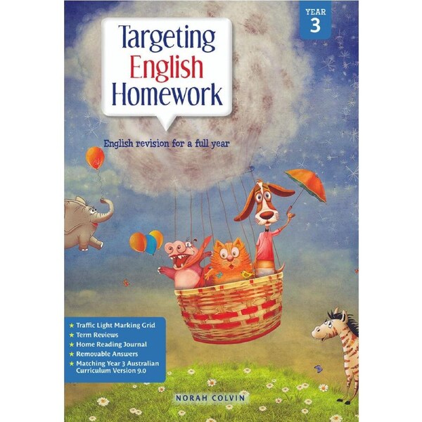 Targeting English Homework Year 3 (2024 Edition)