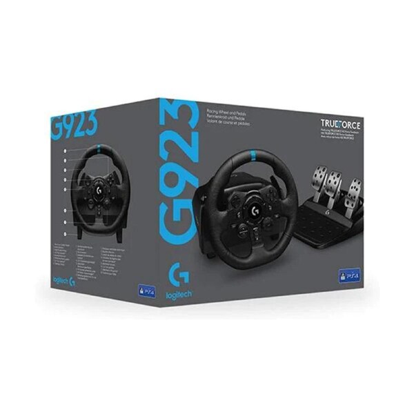Logitech G923 Racing Wheel and Pedals for Playstation 4 & PC