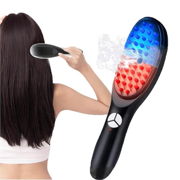 Nevenka Red Light Hair Brush Ultrasonic Vibration Atomization for Hair Growth