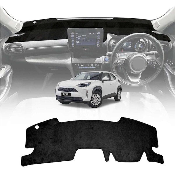 Dash Mat for Toyota Yaris Cross MXP Series 2020-Onwards Non-Slip Microfiber Pad Cover Interior Accessories