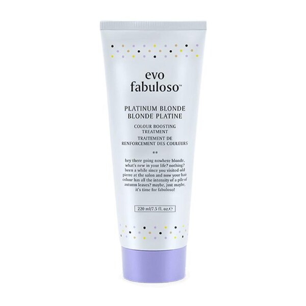 Evo Fabuloso Platinum Blonde Colour Boosting Treatment 220ml