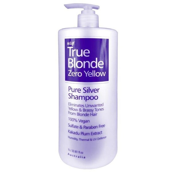 Hi Lift True Blonde Zero Yellow Pure Silver Shampoo 1L